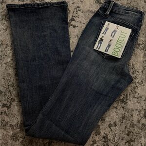 Women’s Bootcut Jeans - Dark Blue